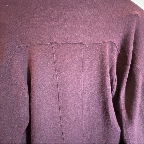 WILFRED Sz S Open Front Cardigan Silk Cotton Cashmere Blend With Pockets Aritzia - Picture 7 of 9